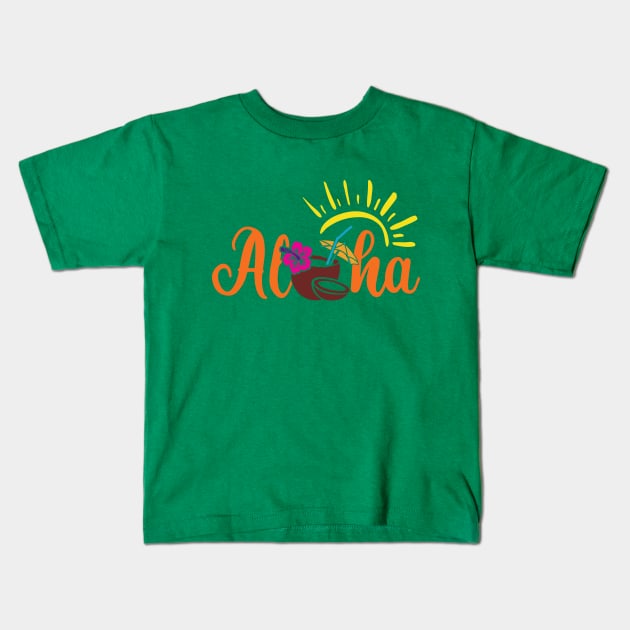 Aloha Kids T-Shirt by Sabahmd